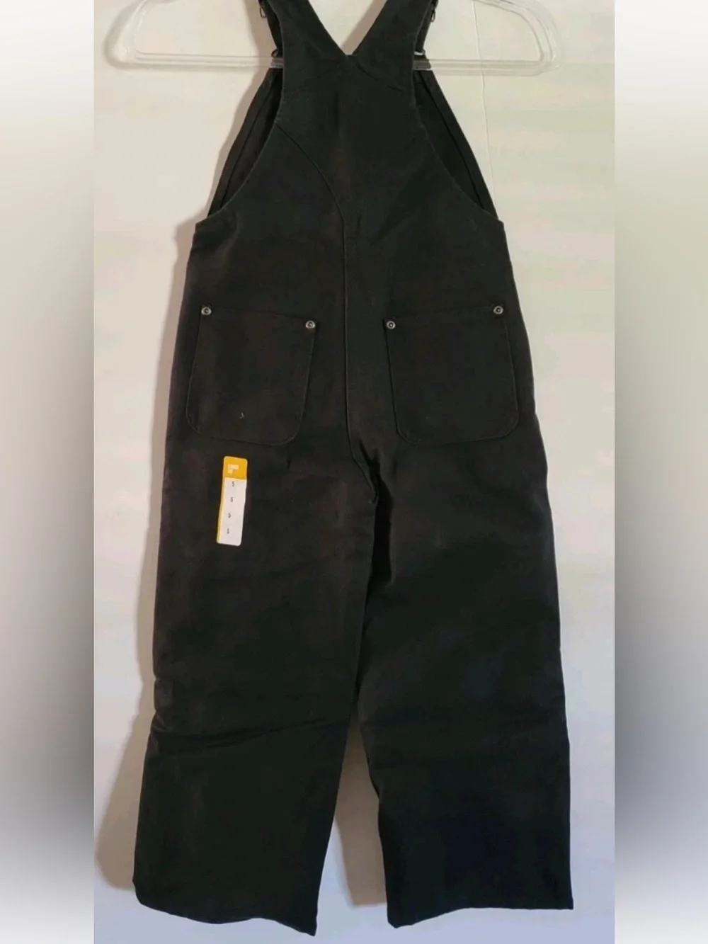 Carhartt Duck Canvas Insulated Bib Overalls Loose Fit Quilted Lining OX8662